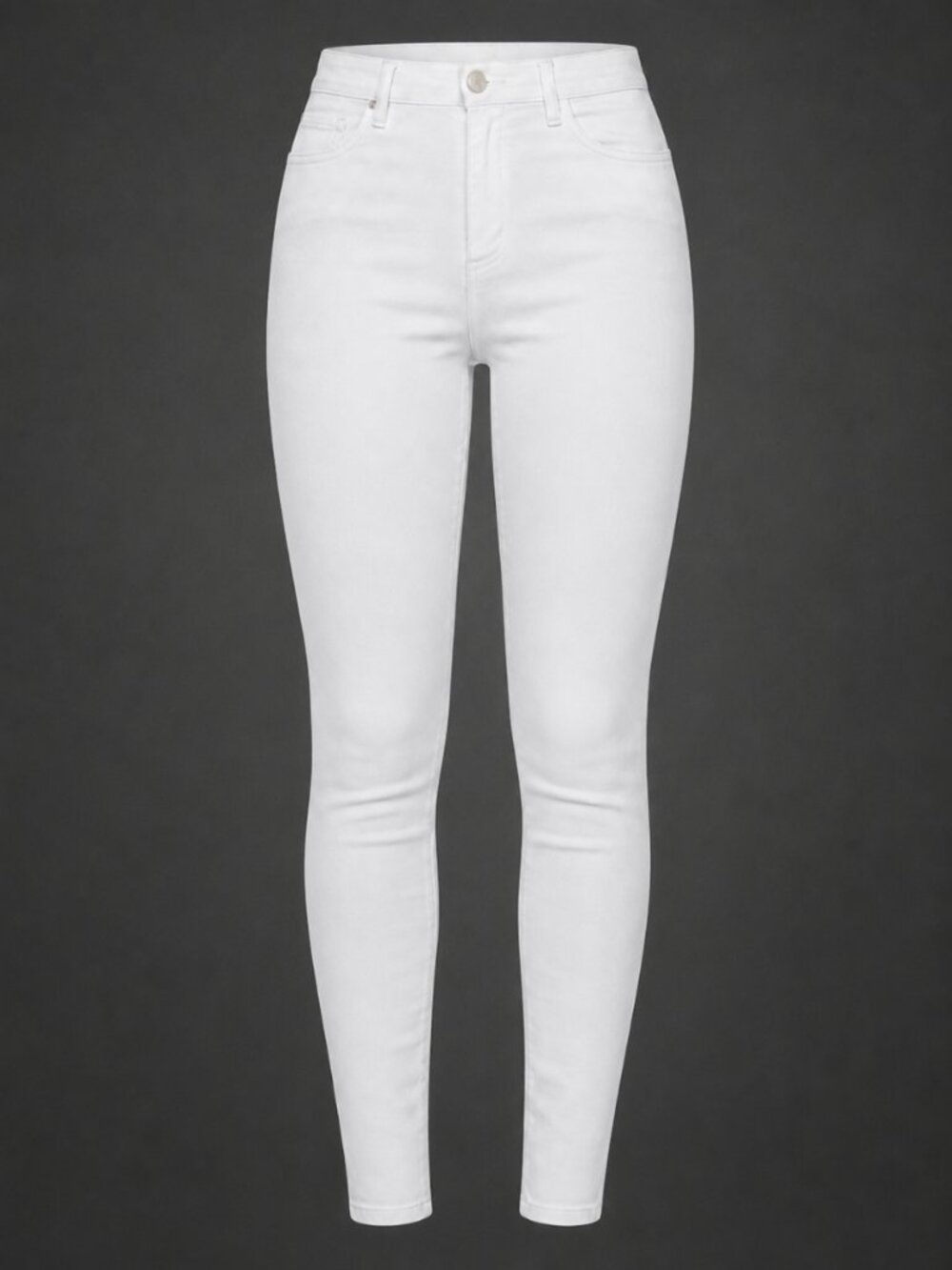 💖 2/40 American Eagle Next Level Stretch White Skinny Jeans Size 6 Short